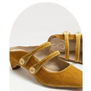 Sam Edelman McKenna Mary Jane Mule Saffron 7.5 NIB